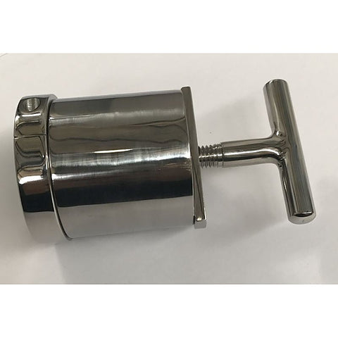 Steel Ball Flask & Crusher by Hell's Couture