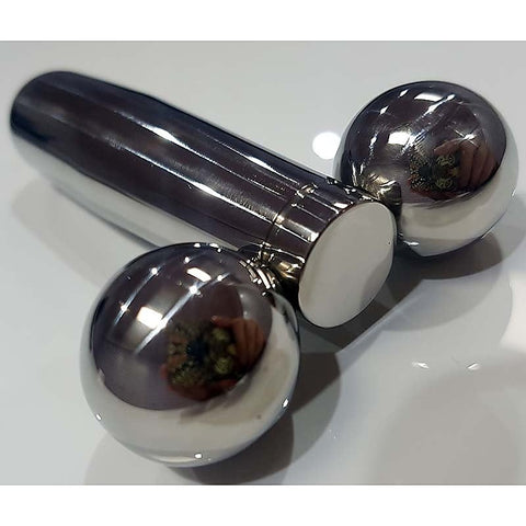 Sculpted Steel Pleasure Massager by Hell's Couture