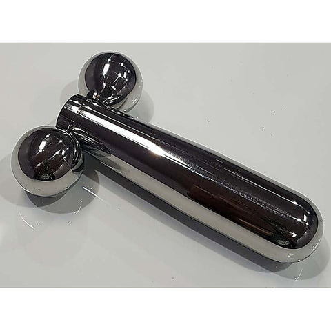 Sculpted Steel Pleasure Massager by Hell's Couture
