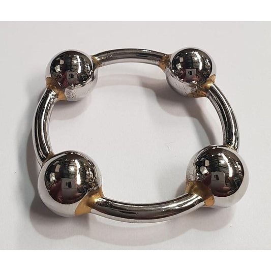 Men's Steel Glans Ring by Hell's Couture