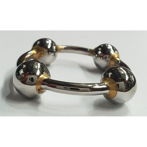 Men's Steel Glans Ring by Hell's Couture