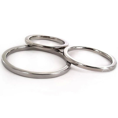 Unique Obsessions Metal Cock Ring by Hell's Couture