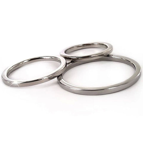 Unique Obsessions Metal Cock Ring by Hell's Couture