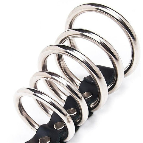 Gates of Hell Cock 2 Cock Rings by Hell's Couture