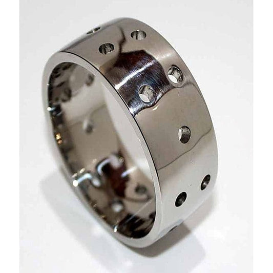 Holy Steel Cock Ring by Hell's Couture