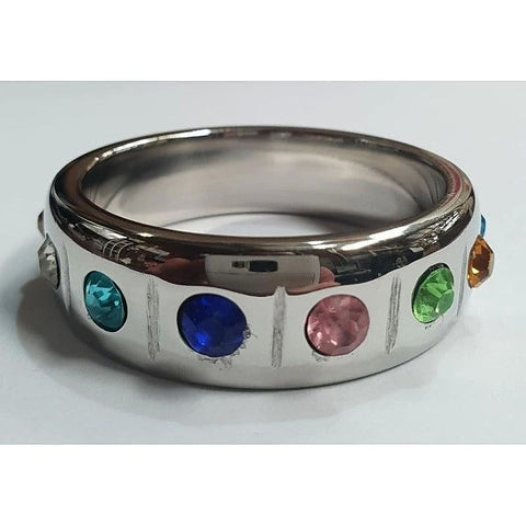 Progressive Pride Cock Ring by Hell's Couture