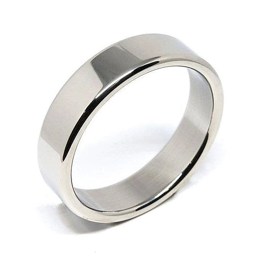 Heavy Gauge Steel Cock Ring by Hell's Couture