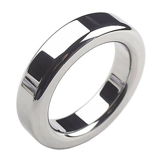 Titan Steel Wide Cock Ring by Hell's Couture