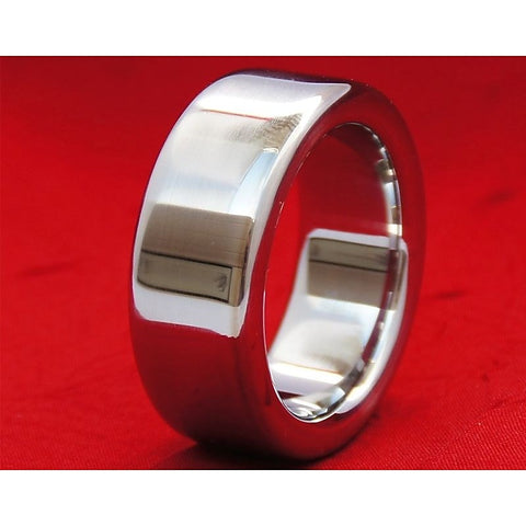 Titan Steel Wide Cock Ring by Hell's Couture
