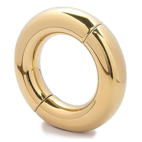 Oval Ball Metal Stretcher Gold by Hell's Couture