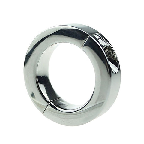 Loopy Smooth Steel Cock Ring by Hell's Couture