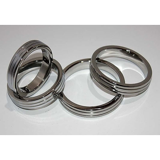 Grooved Power Cock Ring by Hell's Couture