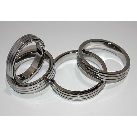 Grooved Power Cock Ring by Hell's Couture