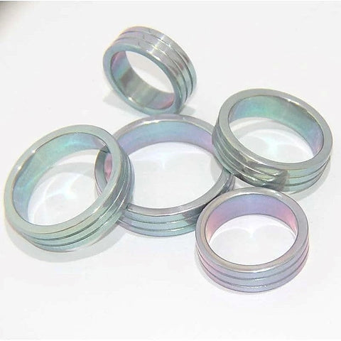 Aluminium Groove Cock Ring by Hell's Couture