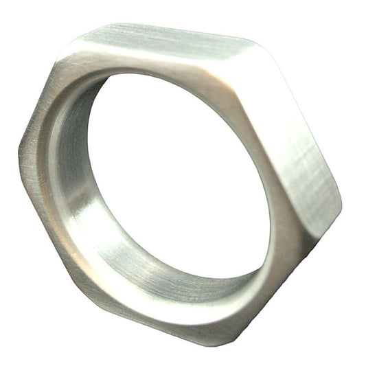 Aluminium Hexagonal Cock Ring by Hell's Couture