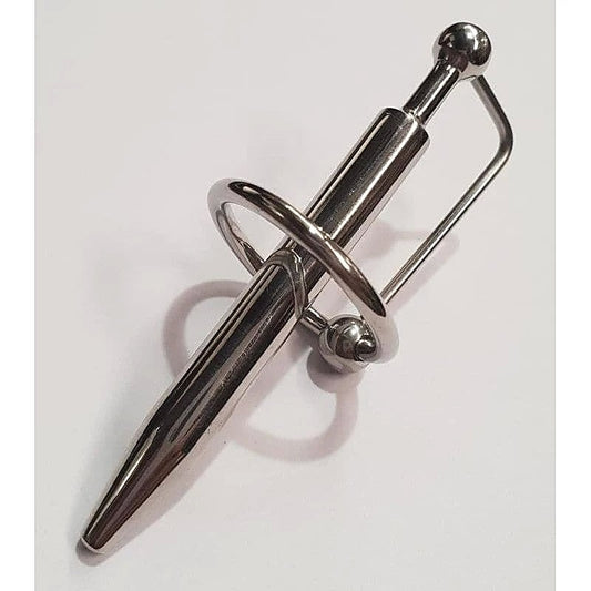 Gauge Penis Plug Smooth With Glans Ring by Hell's Couture