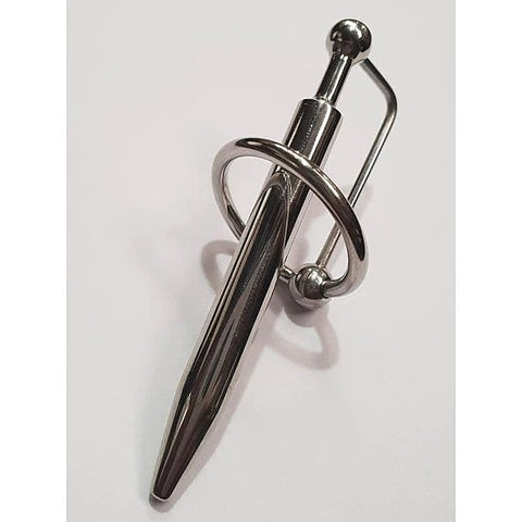 Gauge Penis Plug Smooth With Glans Ring by Hell's Couture