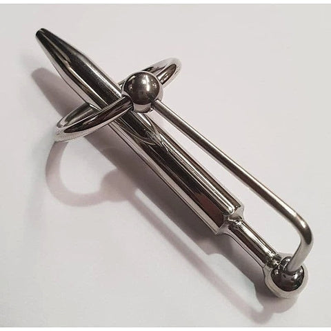 Gauge Penis Plug Smooth With Glans Ring by Hell's Couture