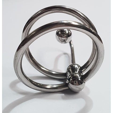 Dual Glans Rings by Hell's Couture