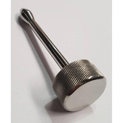 Steel Vibrating Urethral Plug Medium by Hell's Couture