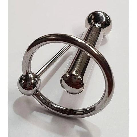 Jezebel Penis Plug With Glans Ring by Hell's Couture