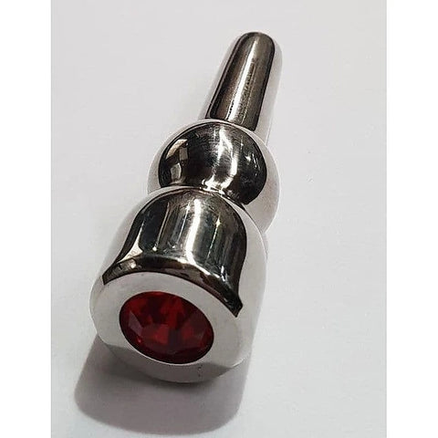 Glowstick Jewelled Ascending Penis Plug by Hell's Couture