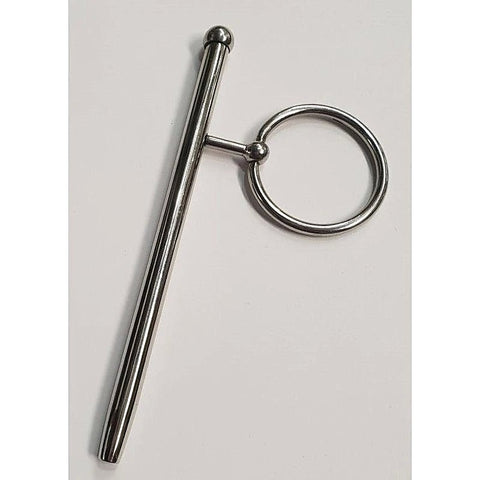 Prince Albert Penis Plug With Ball by Hell's Couture