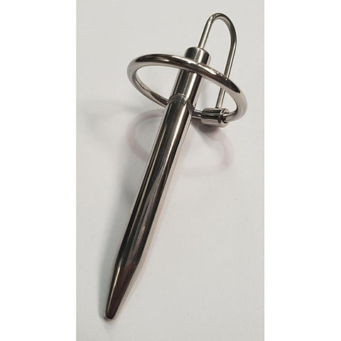 Prince Albert Penis Wand With Glans Ring by Hell's Couture