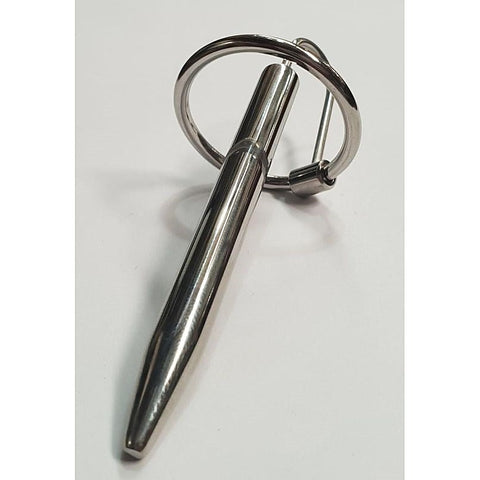 Prince Albert Penis Wand With Glans Ring by Hell's Couture
