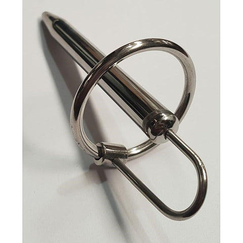 Prince Albert Penis Wand With Glans Ring by Hell's Couture
