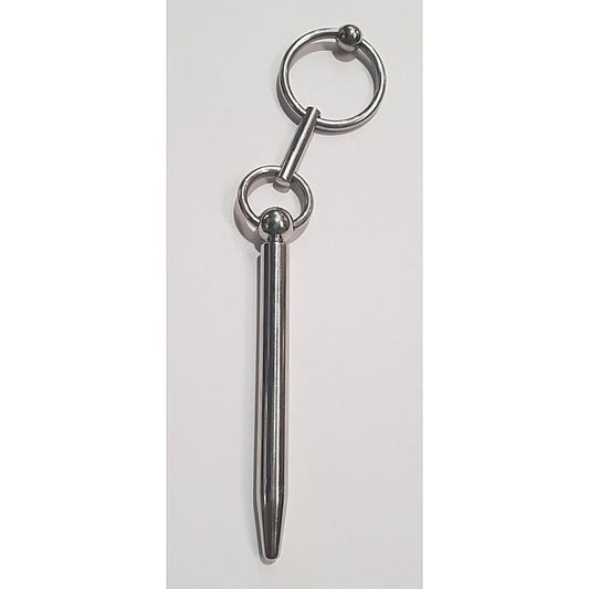 Princes Wand with Glans Ring and Ball by Hell's Couture