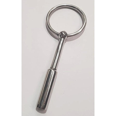 UTube Slender Two Stage Penis Plug with Cock Ring