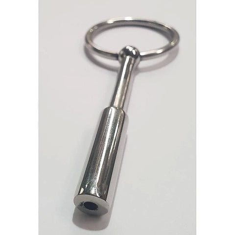 UTube Slender Two Stage Penis Plug with Cock Ring