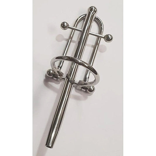 Prince Albert Wand With Barbell & Glans Ring
