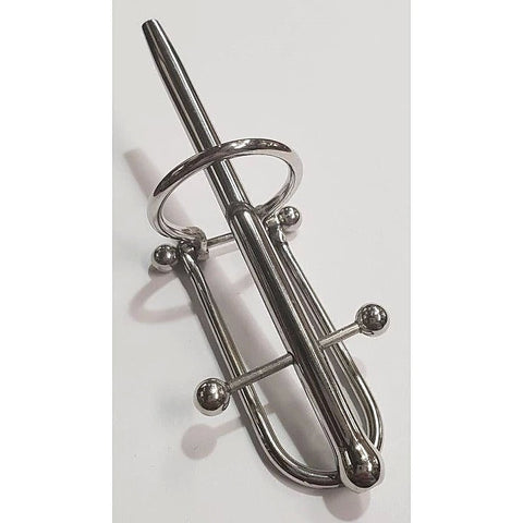 Prince Albert Wand With Barbell & Glans Ring
