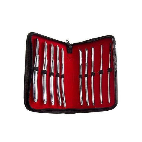 Medical Sex Flat End Urethral Sound Kit by Hell's Couture