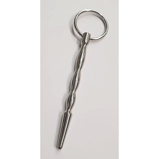 Sizzler Metal Penis Plug Solid by Hell's Couture