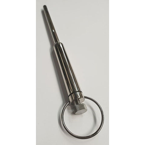 Loretta Vibrating Steel Urethral Wand by Hell's Couture