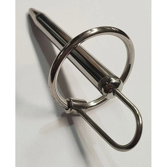 The Royal Solid Penis Plug with Glans Ring by Hell's Couture