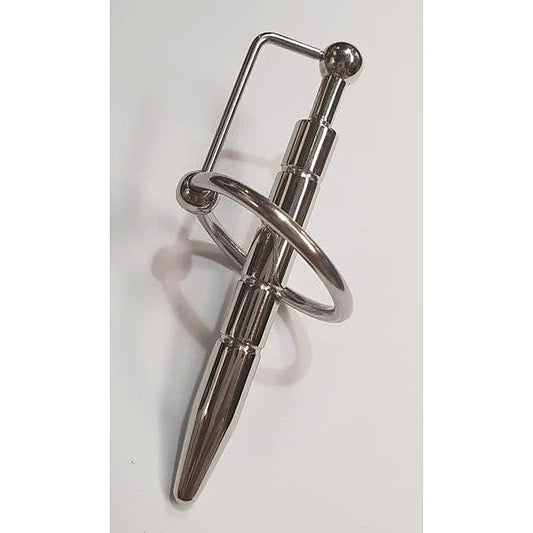 Groovey Solid Metal Prince Penis Plug by Hell's Couture