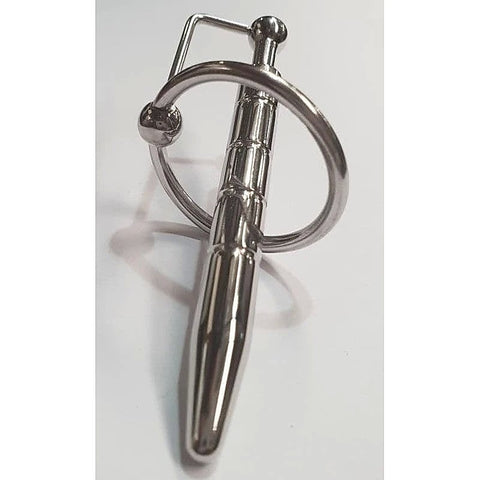 Groovey Solid Metal Prince Penis Plug by Hell's Couture