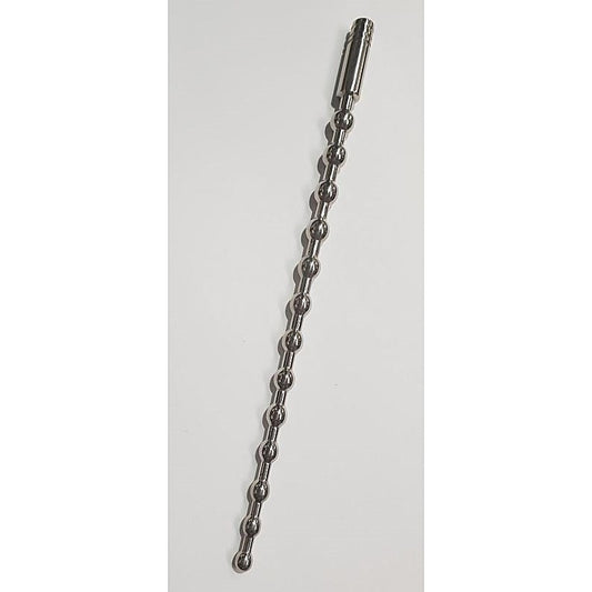 Lucky 13 Beaded Penis Plug by Hell's Couture