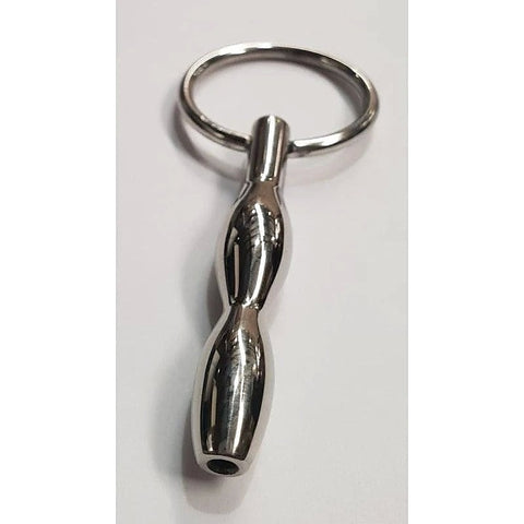 Ripple Cum Thru Penis Plug With Glans Ring by Hell's Couture