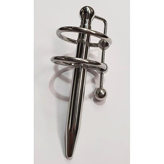 Dual-Ring Urethral Delight by Hell's Couture