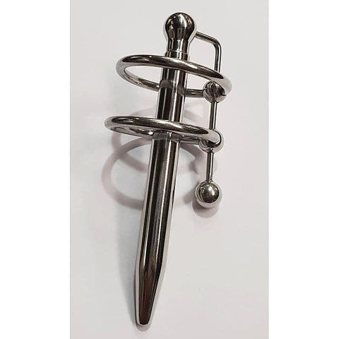 Dual-Ring Urethral Delight by Hell's Couture