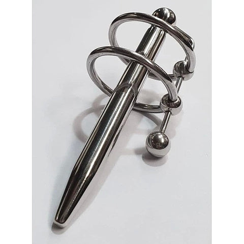 Dual-Ring Urethral Delight by Hell's Couture