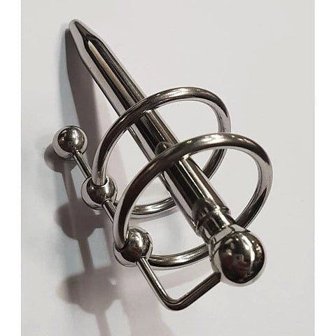 Dual-Ring Urethral Delight by Hell's Couture