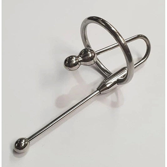 Deluxe Urethral Plug & Ring Set By Hell'S Couture