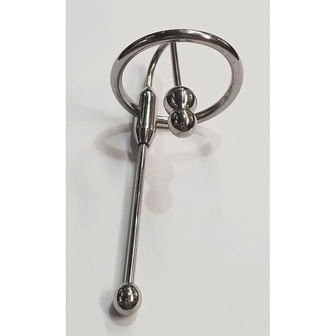 Deluxe Urethral Plug & Ring Set By Hell'S Couture