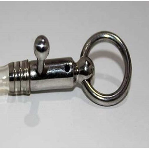 Thru Hole Bendable Penis Plug by Hell's Couture